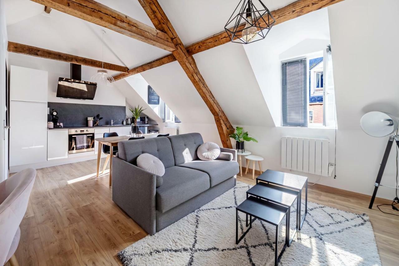 Appartement cosy*** Centre historique Dieppe - rue piétonne à 200m de la plage Exterior foto