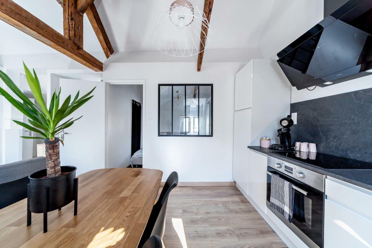 Appartement cosy*** Centre historique Dieppe - rue piétonne à 200m de la plage Exterior foto